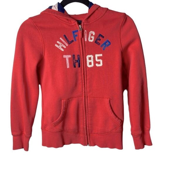 Tommy Hilfiger Hoodie Girls Size 12-14 - Picture 1 of 6